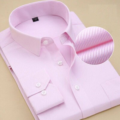 8XL Plus Size Mens Top Quality Dress Shirts Long Sleeve Sli