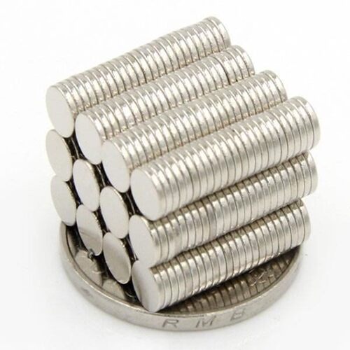 100Pcs 5x1mm Small Fridge Magnets Refrigerator Magnets Neody