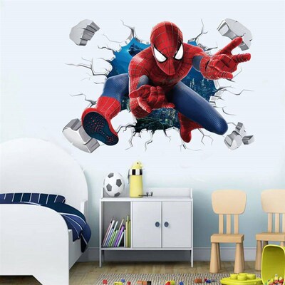 Spiderman Super Captain America Hulk Heroes Wall ers For Kid