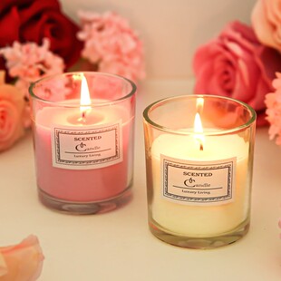 fashion Scented decorative small candles smokeless romantic