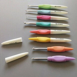 Crochet Hook Mix Size Crochets Soft Handle DIY Knitting Need