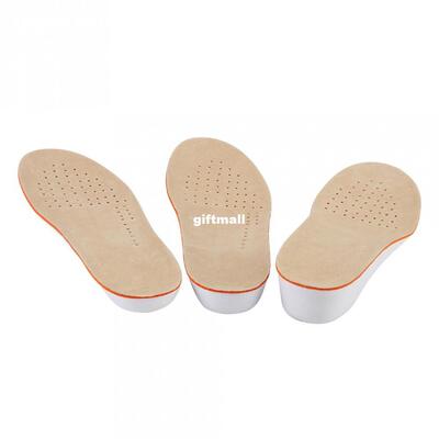 Invisible Height Pigskin Surface Increase Breathable Insoles
