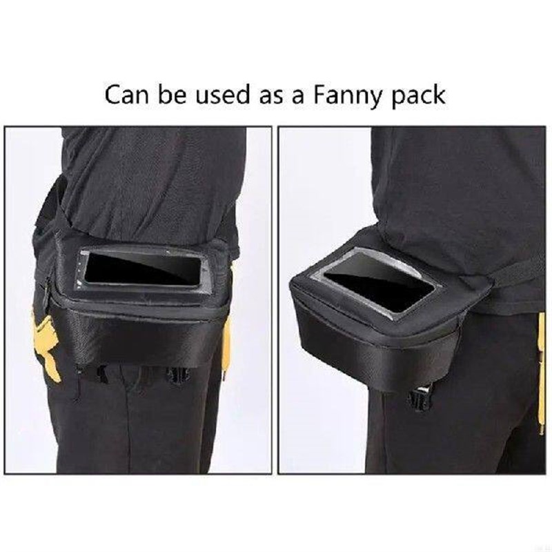H8WE Motorbike Scooter Front Cloth Bag Storage Waist Bag - 实物图