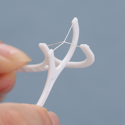 50/100pcs Dental Floss Flosser Picks Toothpicks Teeth Stick