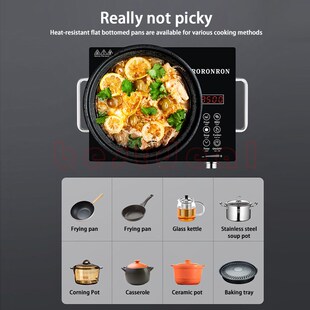 2200W English Infrared induction cooker electric Burner 110V