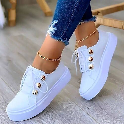 New Fashion Women Flat High Quality Casual Shoes Comfortable
