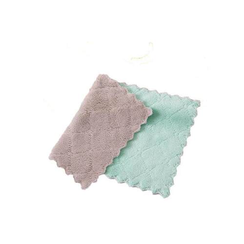 Kitchen Towels Dishcloths Coral Fleece Dish Towel Dish Rags
