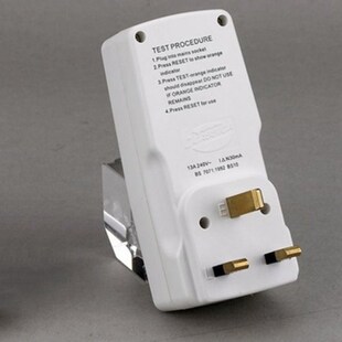 Uk Plug 13A Gfci Leakage Protection Plug Rcd Socket Home Cir
