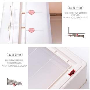 plastic storage box large toys underwear drawer clothes big