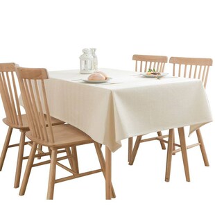 新款 Plain cotton linen tea table cloth桌布简约现代纯色