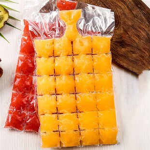 10pcs Ice Mould Disposable Portable Ice Cube Bags Transparen