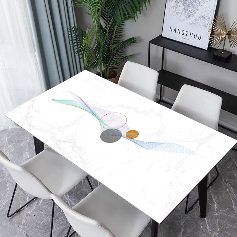 硅胶皮革餐桌垫防水防油免洗长方形茶几垫桌布高级感家用防烫桌垫,居家布艺,桌布,淘宝优惠券,粉丝福利购,淘宝优惠卷