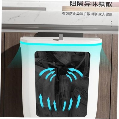 kitchen accessories ,Wall-mounted trash can, Storage trash