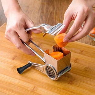 Rotary Cheese Tools Stainless Steel Cheese Grater Slicer Shr