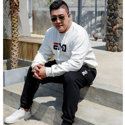 Jogging Pants Teenagers Ankle Length Plus Size Black Sweatpa