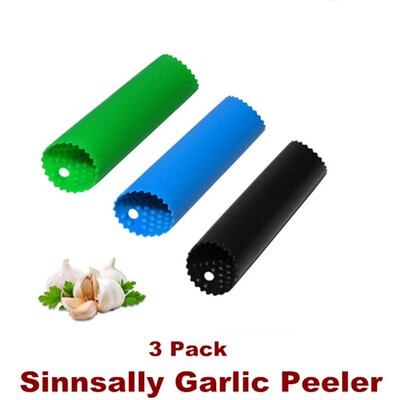 Garlic Peeler Skin Remover Silicone Tube Roller Peeling