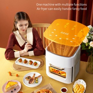 15L English Air Fryer Large Capacity Electric Oven 3 floors