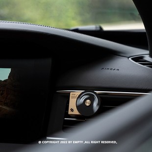 TITA Turntable 唱片机车载香薰 出风口旋转香片 车内装饰摆件