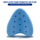 Orthopedic Pillow Knee Leg Cushion Memory Wedge Foam