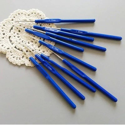 Crochet Hooks Set  Stitches Handle Knitting Needles Weaving