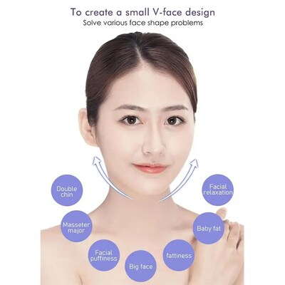 Chin Cheek Slimming Bandage V Shaper V Line Lifting Mask Fac