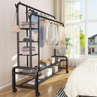 clothes drying rack fold laundry garment dryer hanger 杆衣架