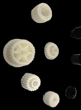 柯美C1085/1100/085/100原装显影仓齿轮 显影器下粉盖板 芯片