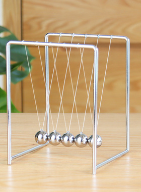 牛顿摆球撞球永动机办公室桌面小摆件创意家居装饰工艺品饰品客厅