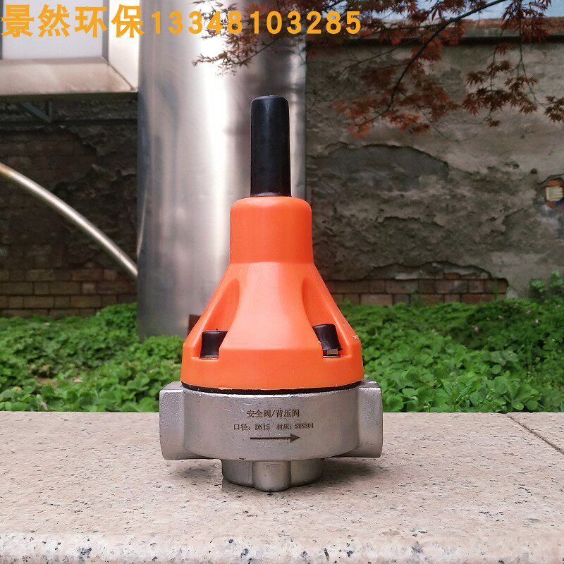 计量泵内丝DN15/20/25不锈钢304/316背压阀安全阀单向泄压阀环保
