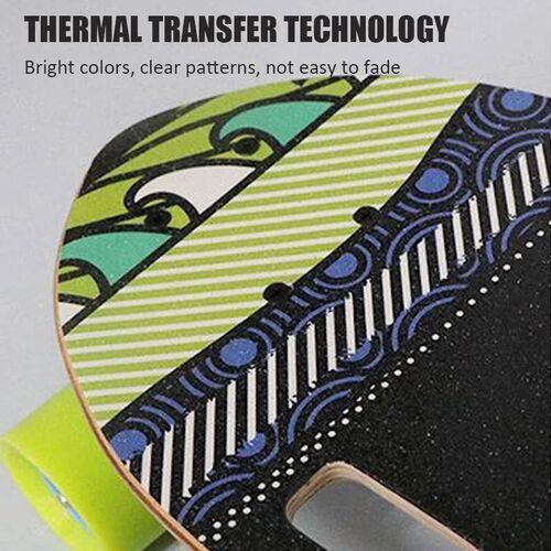 Portable Mini Skateboard 19 Inch Complete Skateboard Maple H