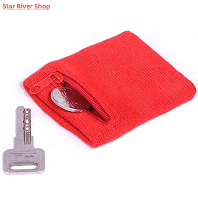 Zipper Wrist Wallet Pouch Running Sports Arm Band Bag For MP