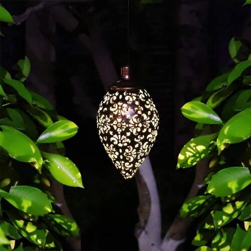 Hanging Solar Lantern LED Solar Lanterns Outdoor Garden Lig