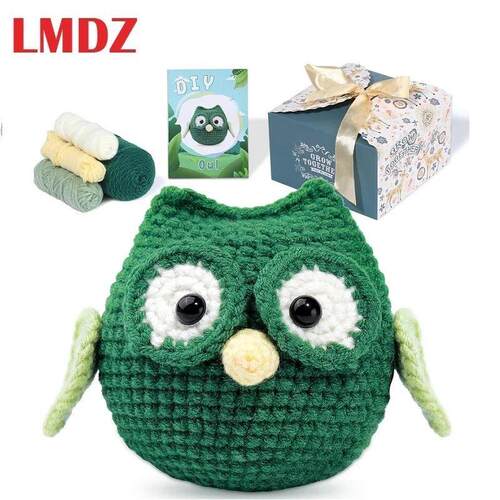 LMDZ Crochet Starter Kit for Beginners Crochet Kit Owl Croch