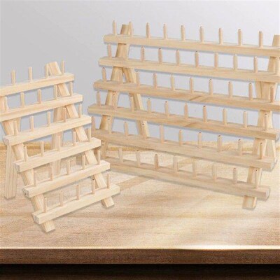 Wooden Braiding Hair Rack Standing Accessories Hair