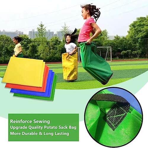 Potato Sack Race Game Bags Jumping Sacks Set for Kids Adult