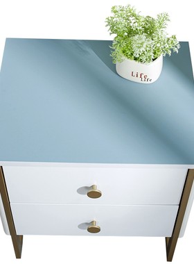 床头柜盖布防水防烫垫子2021新款桌垫布桌面防尘保护罩pvc桌布