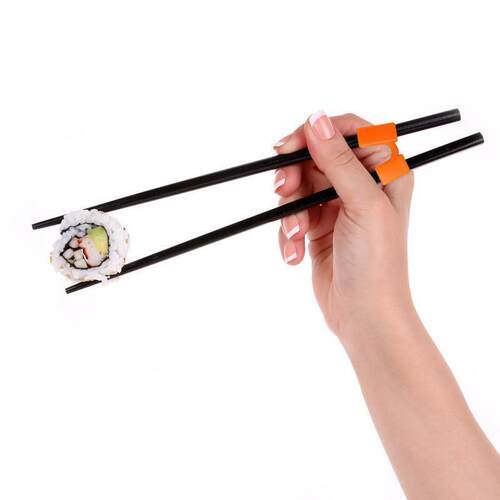 10Pcs Plastic chopsticks clip Chopsticks Aid Training Covers