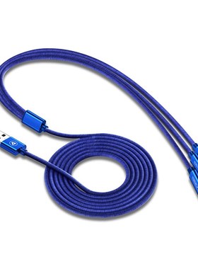 3in1 charge usb cable iphone android mobile quick charger