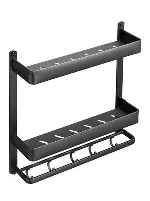 Avoid holing bathroom shelf toilet receives artifact hanging