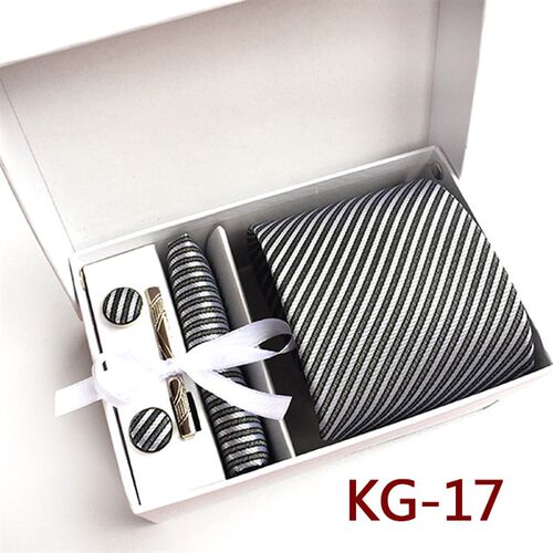 Yongfeng 2025 Polyester Business Executive Mens Tie 6Piece G