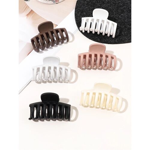 6Pcs 1.8in Hair Claw Clips for Thin Thick Curly Hair,Banana