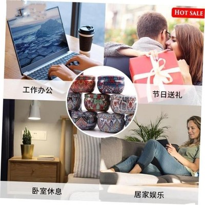 9-piece set Scented candles Soybean wax plant essential oil1