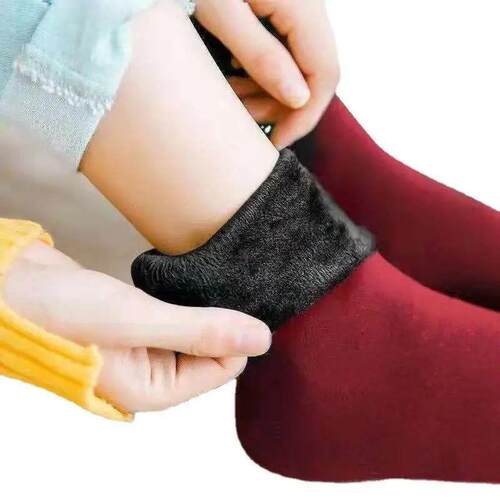 1/2/3/5/10Pairs Snow Velvet Boots Thicken Fleece Thermal Soc