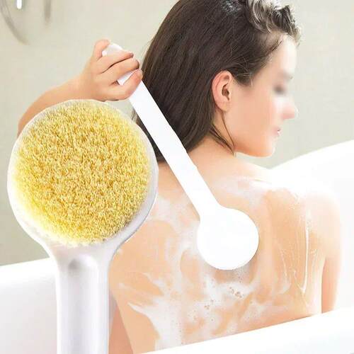 Long Handle Bath Brush Body Exfoliating Scrubber Body Back M