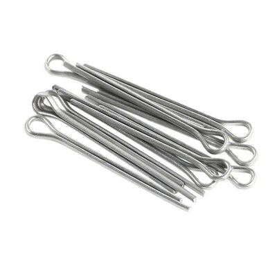 175Pcs Sliver Split Pins Cotter Fixings Assorted Sizes Zinc