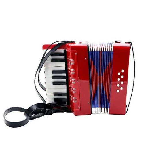 Kids Children 17-Key 8 Bass Mini Small Accordion
