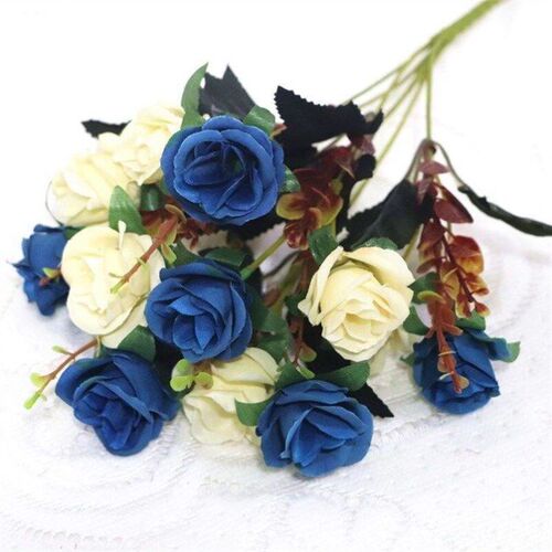 living room decoration, wedding flower art, fake flowers