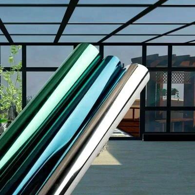 60/40x500Cm One Way Mirror Window Film Privacy Sun Blocking
