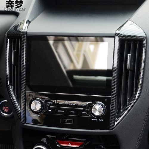 适用18-22斯巴鲁XV排挡贴水杯框车门扶手面板方向盘装饰内饰改装