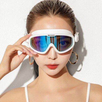 Professional Swimming Goggles Adults Men Women Waterproof El